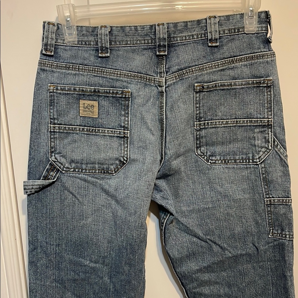 Lee Blue Relaxed Fit Jeans with Sturdy Denim